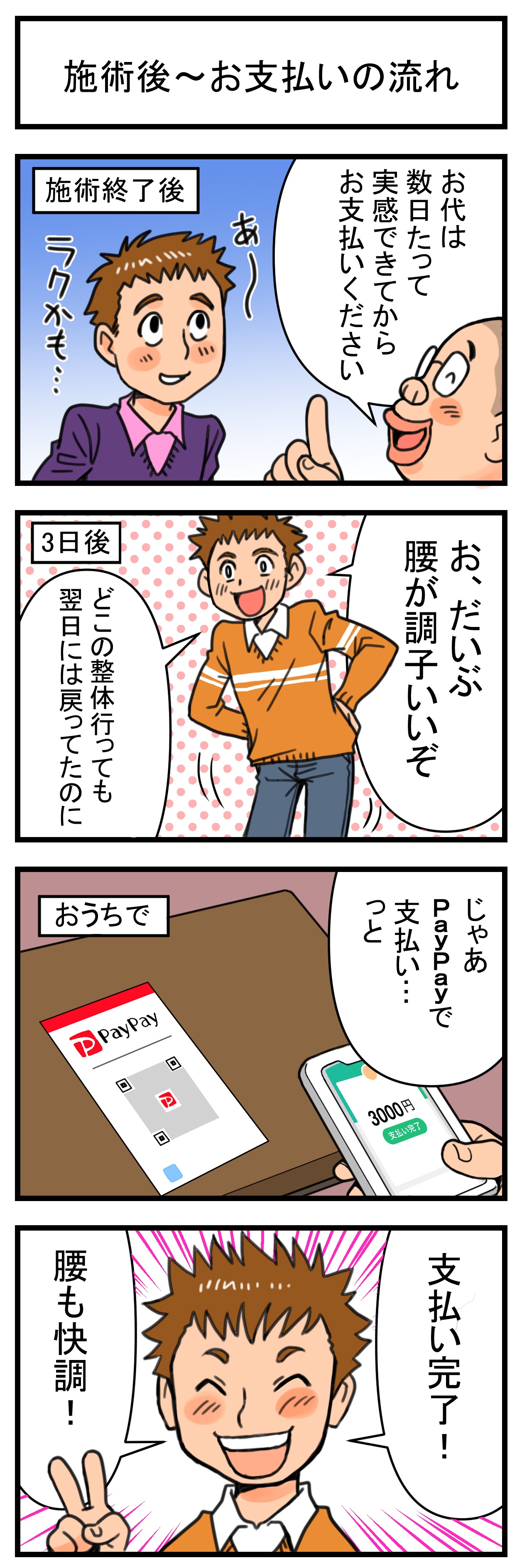 効いたら払いマンガ1